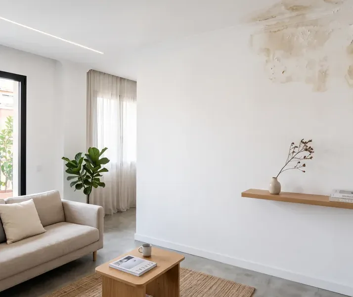 Condensación y moho en vivienda de Lorca